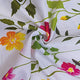 Riyidecor Floral Shower Curtain Spring Flowers Butterflies Green Plants Vintage Botanical Decor Bathroom Set Polyester Waterproof 72x72 Inch Plastic Hooks 12 Pack