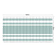 Riyidecor Clawfoot Tub Shower Curtain Round Tub 180x70 Inch Bathtub Green White Striped All Wrap Around Polyester Fabric Decor Panel Set Waterproof with 32-Pack Metal Shower Hooks