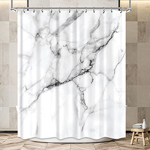 Riyidecor Marble Shower Curtain for Bathroom Art Decor 72Wx72H Inch Ab –  riyidecor