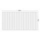 Riyidecor Clawfoot Tub Chevron Shower Curtain Bathtub All Wrap Around White Herringbone Round Polyester Fabric Wraparound Extra Wide Panel 180x70 Inch Set Waterproof with 32 Metal Hooks and Magnets