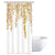Riyidecor Orange Yellow Maple Leaves Single Stall Shower Curtain 36Wx72H Inch Sage Bathroom Decor Watercolor Spring Autumn Botanical Plants Fabric Waterproof Home Bathtub Decor 7 Pack Plastic Hook