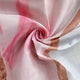 Riyidecor Geometric Marble Shower Curtain Pink Stripes 72Wx84H Inch Surface Blocks Cracked Pattern Lines White Panel Realistic Art Printed Fabric Waterproof Bathtub Decor 12 Pack Plastic Hooks