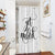 Riyidecor Small Stall Shower Curtain Marble Get Naked 36Wx72L Inch White Texture Abstract Nakey Cool Funny Fashion Modern Unique Urban Trendy Aesthetic Polyester Waterproof Home Bathroom Decor Fabric