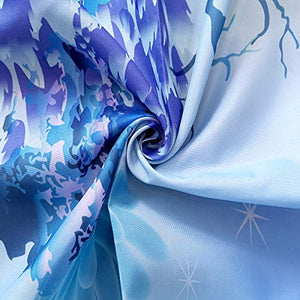 Riyidecor Dolphin Shower Curtain Underwater Algaes Coral Reefs Sunbeam Tropical Fish Marine Wildlife Ocean Animal Seabed Bathroom Decor Fabric Polyester Waterproof 72Wx72H Inch 12 Pack Plastic Hooks
