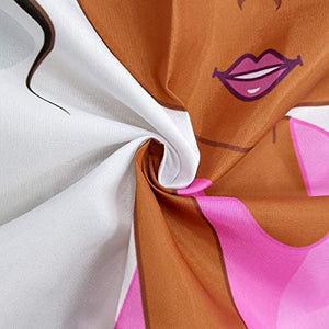 Riyidecor Pink Ballet Shower Curtain Cute Girl Ballerina Dancer Skirt Gymnastic Kid Nursery Bathroom Child Fabric Waterproof for Bathtub 72Wx72H Inch Include 12 Pack Plastic Shower Hooks