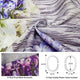 Riyidecor Lavender Flower Shower Curtain Rustic Wooden Floor Purple Lilac Floral Girls Woman Spring Romantic Decor Fabric Bathroom 72x72 Inch 12 Pack Plastic Shower Hooks Included