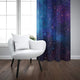 Riyidecor Starry Sky Night Blackout Curtains Dark Blue Starry Ocean Magical Universe Galaxy Nebula Stars Printed Living Room Bedroom Window Drapes Treatment Fabric (2 Panels 52 x 84 Inch)