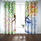 Riyidecor Watercolor Colorful Tree Print Blackout Windows Curtains for Living Room Abstract Nature Forest Scenic Curtains Art Seasons Spring for Bedroom Window Drapes Fabric (2 Panels 52 x 84 Inch)