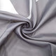 Riyidecor Small Stall Shower Curtain Half 36Wx72L Inch Get Naked Single Narrow Grey Words Modern Alphabet Cool Funny Fashion Polyester Waterproof Fabric 7 Pack Shower Hooks Bathroom Decor