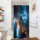Riyidecor Galaxy Planet Shower Curtain Nebula Night Starry Sky Universe Space Fantasy Star Fabric Waterproof Home Bathtub Decor 7 Pack Plastic Hook 39x72 Inch