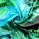 Riyidecor Fantasy Mushroom Shower Curtain 72Wx72H Inch Fairy Forest Tree Gothic Panel Jungle Green Zen River Trippy Bathroom Decor Fabric Set Polyester Waterproof 72Wx72H Inch 12 Pack Plastic Hooks