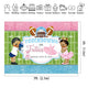 Riyidecor Gender Reveal Backdrop Touchdowns or Tutus Boy Girl Pink Blue Photography Background Newborn Baby Shower Party 7x5ft Decor Props Photo Shoot Banner Vinyl Cloth