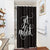 Riyidecor Small Stall Shower Curtain Get Naked 36Wx72L Inch Single Narrow Black Nakey Dark Sexy Sayings Cool Funny Modern Unique Urban Trendy Aesthetic Polyester Waterproof Home Bathroom Decor Fabric