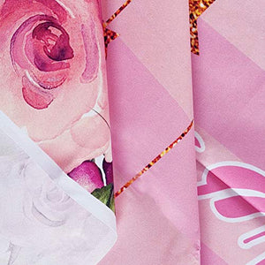 Riyidecor Girl Ballerina Backdrop 7x5 Feet Tutu Dress Dancing Striped Abstract Little Girl Baby Shower Party Kid Children Ballet Birthday Banner Shining Photography Props Photo Shoot Vinyl Cloth