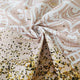 Riyidecor Pink Mandala Flower Tapestry Gold Glitter Damask Floral Boho Bohemia 51x59 Blossom Girly Abstract Simple Modern Printed Decoration Bedroom Living Room Dorm Wall Hanging