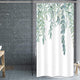 Green Leaves Stall Shower Curtain 39Wx72H