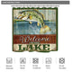 Riyidecor Fishing Shower Curtain Set Fish Lake Quotes Wooden Plank Rustic Theme Nautical Green Man Bathroom Home Decor Panel Fabric Waterproof Bathtub 12-Pack Plastic Shower Hooks 72x72 Inch