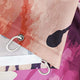 Riyidecor Floral Shower Curtain Rustic Flower Blossom Rose Girls Spring Season Home Bathroom Decor Fabric Polyester Waterproof 72W x 72H with 12 Pack Plastic Shower Hooks…