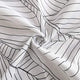 Riyidecor Palm Tree Leaf Shower Curtain Tropical Fern Banana Monstera Leaves White Rainforest Jungle Hawaii Plant Fabric Waterproof Home Bathtub Decor 12 Pack Plastic Hook 72x72 Inch
