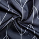 Riyidecor Striped Herringbone Chevron Shower Curtain Panel Dark Grey Geometric Decor Fabric Bathroom Set Polyester Waterproof 72x84 Inch Plastic Hooks 12 Pack