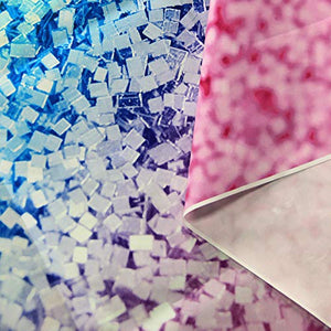 Riyidecor Sparkle(Not Glitter) Backdrop Colorful Bokeh YouTube Girls Woman Makeup Photography Background 5WX7H Feet Newborn Decorations Birthday Props Photo Shoot Vinyl Cloth