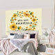 Riyidecor Yellow Sunflower Tapestry You are Amazing Quotes Wild Daisy Inspiration Motivation 51x59 Inch Blossom Flower Floral Simple Modern Printed Decoration Bedroom Living Room Dorm Wall Hanging