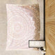 Riyidecor Mandala Rose Gold Tapestry 60x80 Inch Boho Floral Damask Blossom Women Gifts Simple Mandala Wall Art Decoration Bedroom Living Room Dorm Wall Hanging