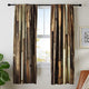 Riyidecor Rustic Wooden Barn Door Curtains Rod Pocket Wood Plank Brown Barnwood Western Country Style Lodge Farmhouse Printed Living Room Bedroom Window Drapes Treatment Fabric (2 Panels 52 x 84 Inch)