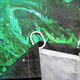 Riyidecor Fantasy Mushroom Shower Curtain 72Wx72H Inch Fairy Forest Tree Gothic Panel Jungle Green Zen River Trippy Bathroom Decor Fabric Set Polyester Waterproof 72Wx72H Inch 12 Pack Plastic Hooks