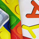 Riyidecor Birthday Backdrop for Boys Colorful Building Blocks Party Kid 7x5 Feet Photography Backgrounds Home Decor Celebration Photo Shoot Studio Props Banner Vinyl Cloth