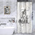 Riyidecor Small Stall Shower Curtain Marble Get Naked 36Wx72L Inch Light Yellow Texture Abstract Cool Funny Fashion Modern Unique Urban Trendy Aesthetic Polyester Waterproof Home Bathroom Decor Fabric