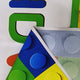 Riyidecor Birthday Backdrop for Boys Colorful Building Blocks Party Kid 7x5 Feet Photography Backgrounds Home Decor Celebration Photo Shoot Studio Props Banner Vinyl Cloth