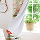 Riyidecor Floral Blackout Curtains Spring Roses Shabby Chic Flowers Printed Artwork Pedals Dots Leaves Season Buds Living Room Bedroom Window Drapes Treatment Fabric (2 Panels 52 x 63 Inch)
