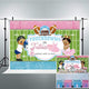 Riyidecor Gender Reveal Backdrop Touchdowns or Tutus Boy Girl Pink Blue Photography Background Newborn Baby Shower Party 7x5ft Decor Props Photo Shoot Banner Vinyl Cloth