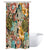 Riyidecor Boho Fancy Paisley Shower Curtain 36Wx72H Inch Bohemian Floral Mandala Haskell Medallion Colorful Ethnic Farmhouse Artwork Cloth Fabric Bathroom Decor Set with 12 Pack Hooks