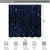 Riyidecor Night Sky Stars Space Shower Curtain (No Glitter) Backdrop Dark Blue Cosmic Starry Fantasy Galaxy Universe Fabric Waterproof Bathroom Home Decor 72x72 Inch 12 Plastic Hooks