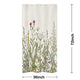 Stall Wild Flower Shower Curtain 36Wx72H (Stall)