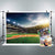 Riyidecor Green Baseball Field Backdrop Fabric Polyester Stadium 7Wx5H Feet Photography Background Art Fabric Booth for Children Decorations Birthday Festival Event Props Party Photo Studio Shoot