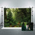 Riyidecor Jungle Forest Backdrop Nature Trees Photography Background Floral Green and Yellow Sunshine 7Wx5H Feet Decoration Celebration Props Party Photo Shoot Backdrop Vinyl Cloth