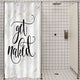 Riyidecor Small Stall Shower Curtain Marble Get Naked 36Wx72L Inch Light Yellow Texture Abstract Cool Funny Fashion Modern Unique Urban Trendy Aesthetic Polyester Waterproof Home Bathroom Decor Fabric