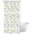 Riyidecor Small Stall Floral Fabric Shower Curtain 36Wx72H Inch Rustic Watercolor Flower Spring Season Decor Bathroom Fabric 7 Pack Plastic Shower Hooks Included