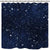 Riyidecor Night Sky Stars Space Shower Curtain (No Glitter) Backdrop Dark Blue Cosmic Starry Fantasy Galaxy Universe Fabric Waterproof Bathroom Home Decor 72x72 Inch 12 Plastic Hooks