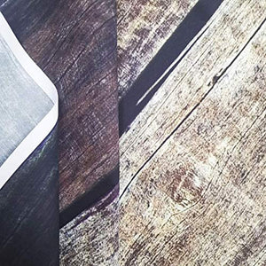 Riyidecor Wooden Barn Doors Backdrop Rustic Retro Antique Brown Woods Shabby Chic 10Wx8H Feet Farmhouse Photography Backgrounds Photo Shoot Party Birthday Decor Props Photo Shoot Vinyl