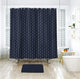 Riyidecor Striped Herringbone Chevron Shower Curtain Panel Dark Grey Geometric Decor Fabric Bathroom Set Polyester Waterproof 60x72 Inch Plastic Hooks 12 Pack