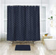 Riyidecor Striped Herringbone Chevron Shower Curtain Panel Dark Grey Geometric Decor Fabric Bathroom Set Polyester Waterproof 72x84 Inch Plastic Hooks 12 Pack