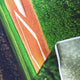 Riyidecor Green Baseball Field Backdrop Fabric Polyester Stadium 7Wx5H Feet Photography Background Art Fabric Booth for Children Decorations Birthday Festival Event Props Party Photo Studio Shoot