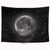 Riyidecor Universe Moon Themed Tapestry Galaxy Planet Tapestry Black and White Tapestry Outer Space Image Tapestry Wall Hanging Tapestry Art Decor Fabric Home Dorm for Living Room 60x80Inch