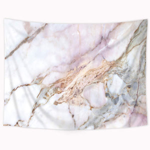 Riyidecor Marble Tapestry Crack 91x71 Inch Stone Textured Extra Big Long Authentic Abstract Nature Elegance Artwork Wall Hanging Decor Home Fabric Dorm Bedroom