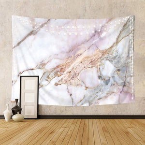 Riyidecor Marble Tapestry Crack 91x71 Inch Stone Textured Extra Big Long Authentic Abstract Nature Elegance Artwork Wall Hanging Decor Home Fabric Dorm Bedroom