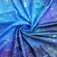 Riyidecor Galaxy Space Curtains Kids Boys Rod Pocket (2 Panels 52 x 84 Inch) Universe Blue Black Psychedelic Planet Nebula Starry Sky Astronomic Living Room Bedroom Window Drapes Treatment Fabric